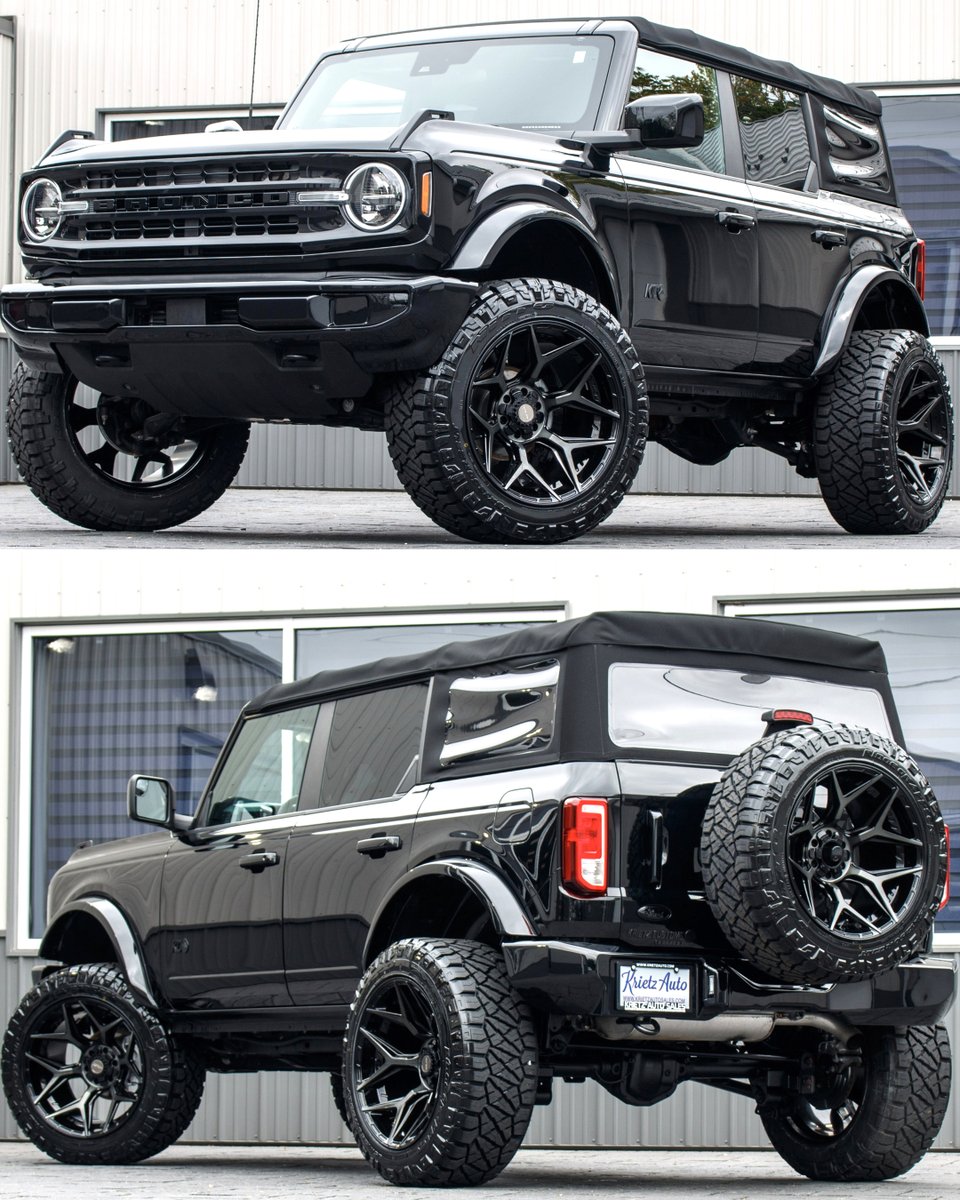 4PlayWheels's tweet photo. Another SICK Bronco by @krietzcustoms sitting like it came from the factory on 22x12 4P06 Wheels wrapped in 35x12.5x22 @nittotire and a 3.5" RC Suspension lift
#bronco #fordbronco #liftedbronco #4playwheels #4p06 #krietzcustoms https://t.co/fpjgS4ObCY
