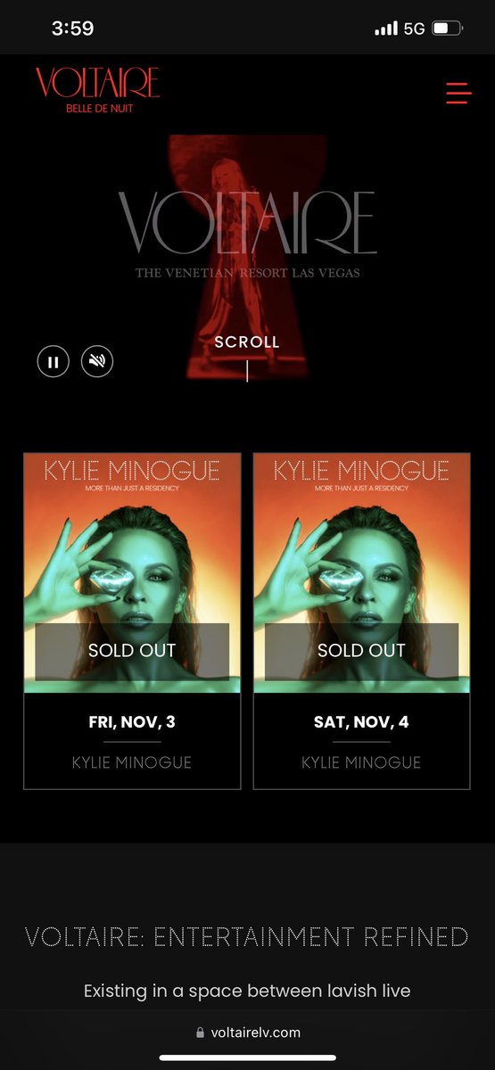 JCMarkus's tweet photo. How is this sold out?! The site keep crashing since 10am! Literally tried to check out multiple times and received error messages! Tried to get a table for 10 and it wouldn’t let me. This is messed up @kylieminogue @VenetianVegas @voltairelv 😔😡 https://t.co/Lwav6Lt0fq
