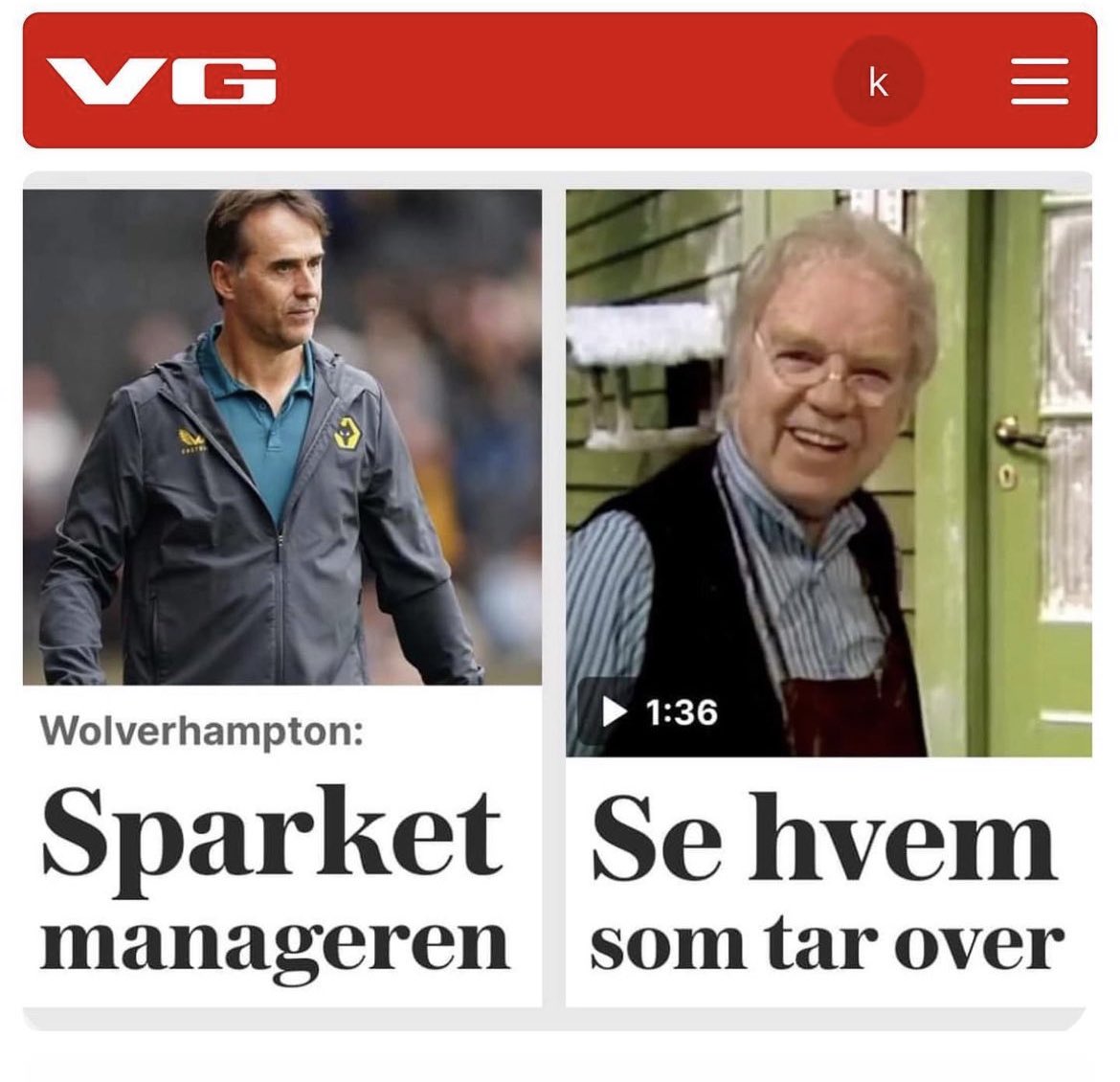 Og vi som trodde det skulle bli Gary O’Neil😱