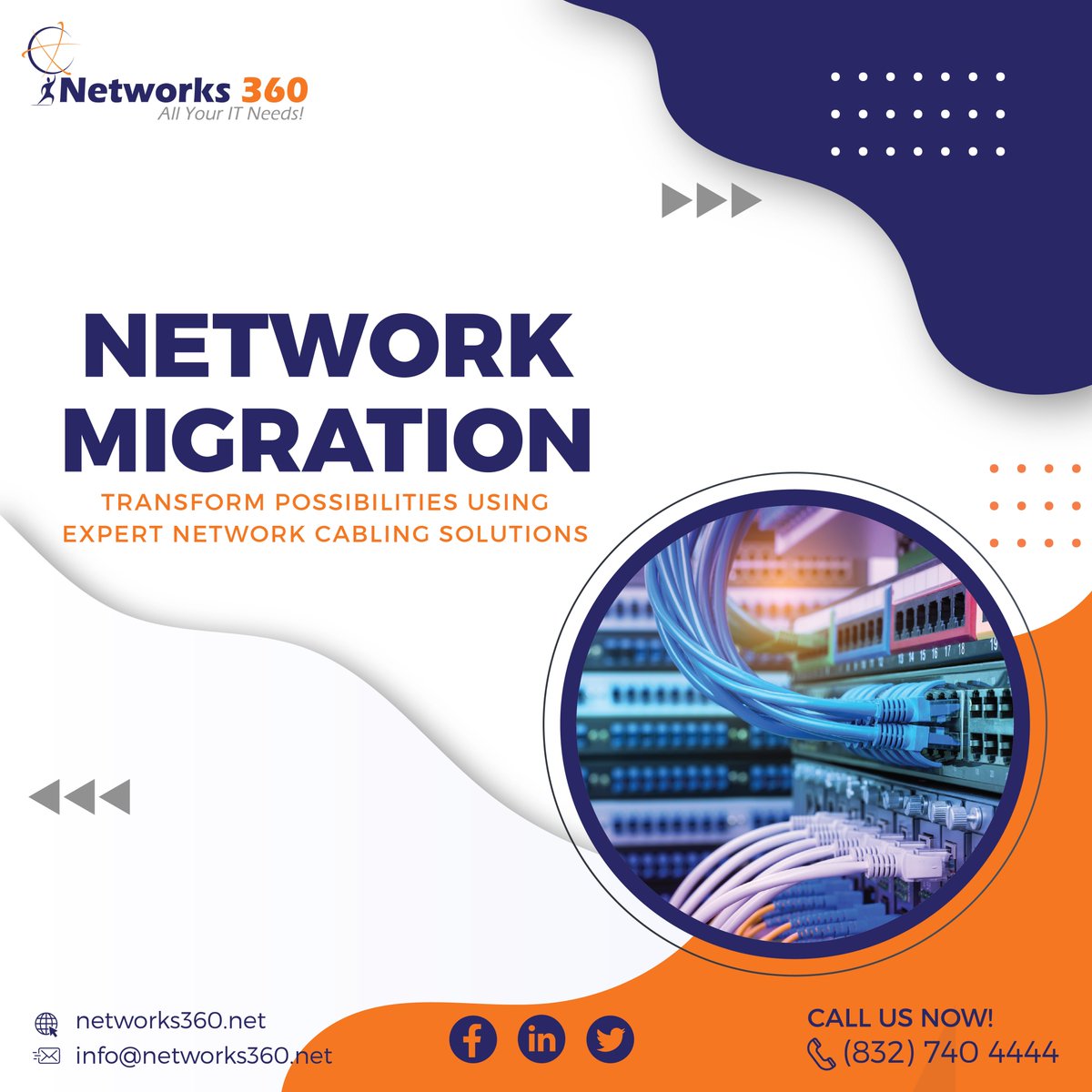 Embrace the Future of Connectivity with Network Cabling!

networks360.net

#NetworkCabling #RevolutionizeConnectivity #ElevatePerformance #SeamlessConnectivity #UpgradeYourNetwork #TransformInfrastructure #FutureConnectivity #EfficientNetworks #SeamlessPerformance