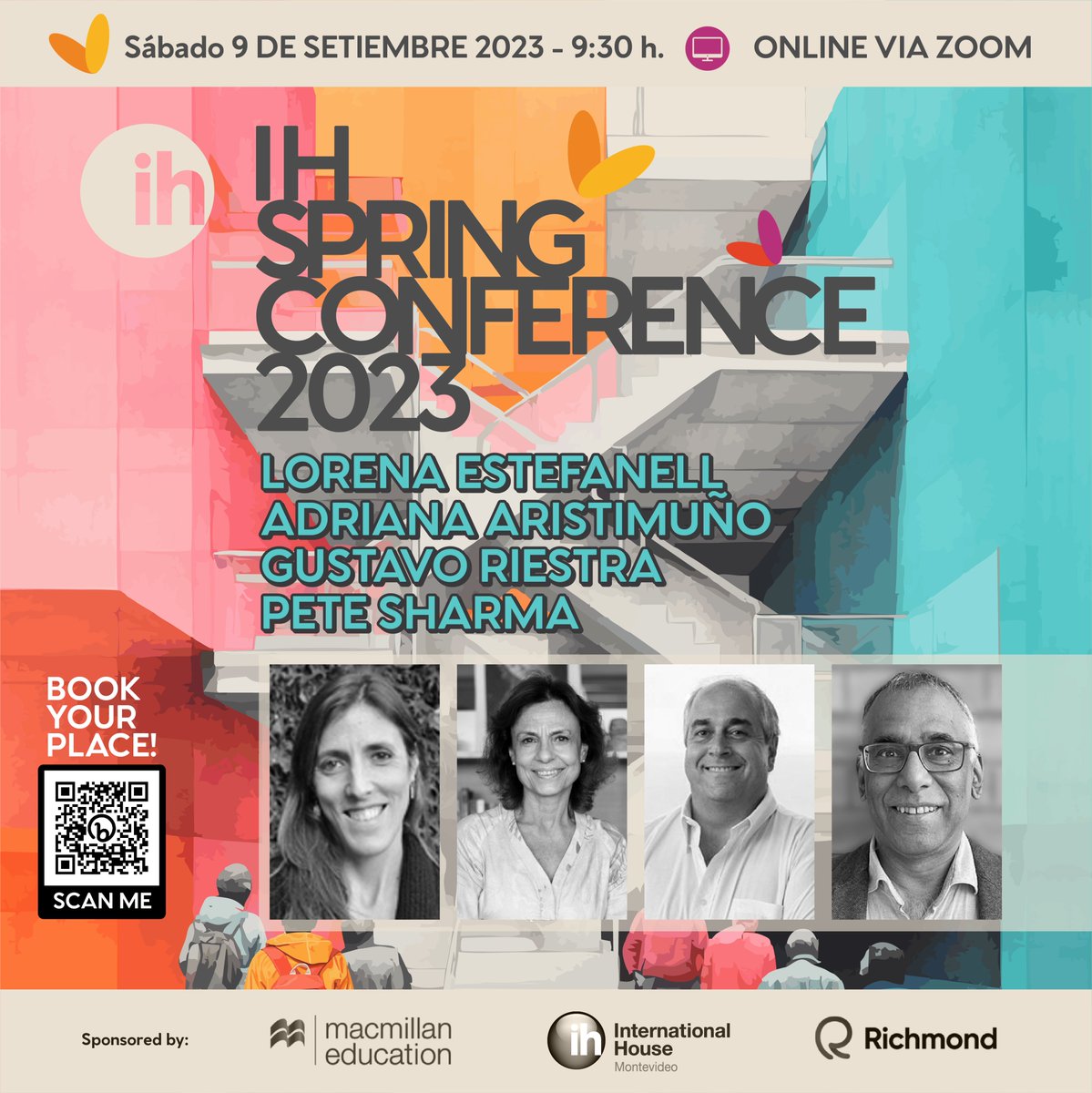 ihuruguay's tweet photo. We are very pleased to announce the date of the 2023 XXIV online IH Spring Conference on THE LATEST EDUCATIONAL REFORMS.

Saturday, 9th. September 20239:30 to 13:30 p.m. (UTC -3)
Free of charge!

Book your place!
https://t.co/JP7qyapxnr https://t.co/U8P5W2vM6z