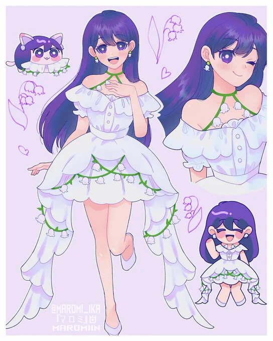 lily of the valley princess💜 #OMORIFANART
