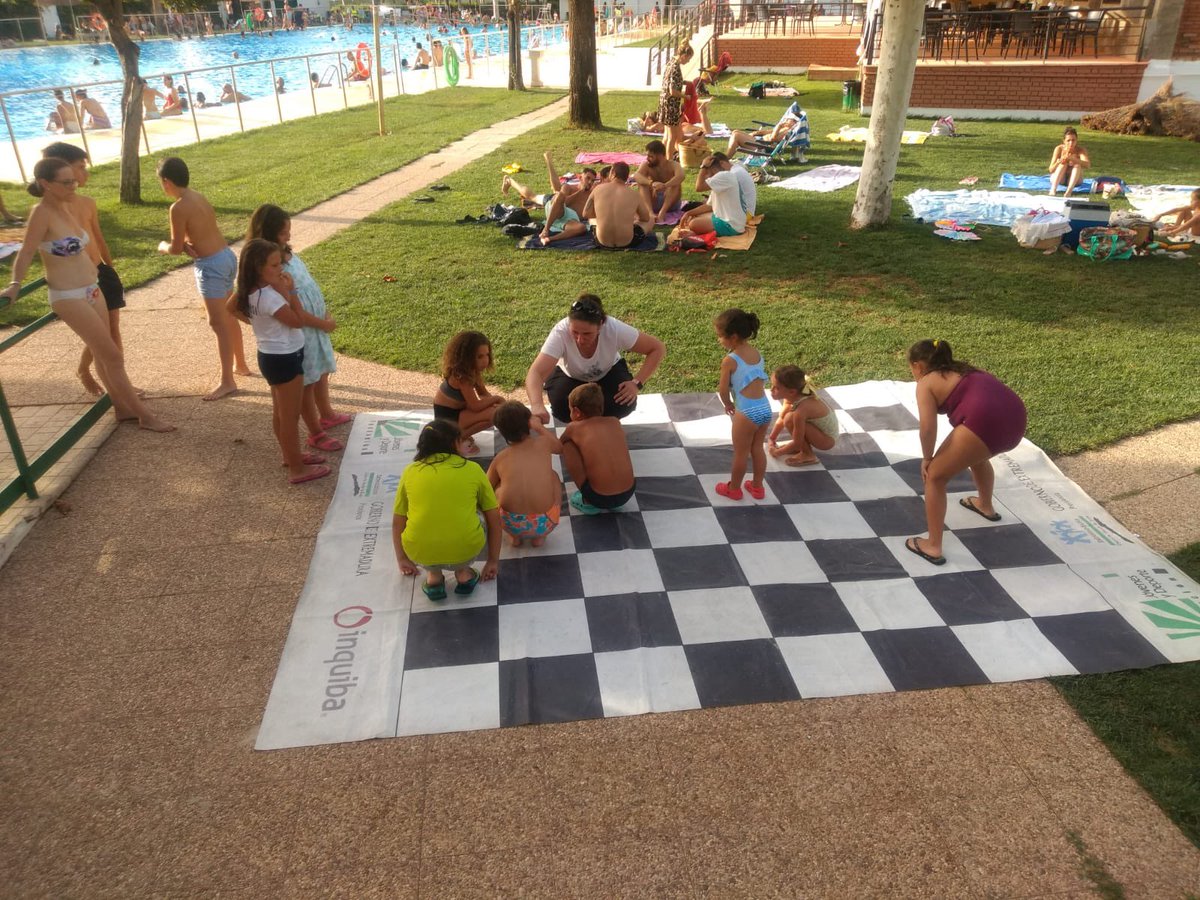 FIAExtremadura's tweet photo. ♟️ Imágenes del taller de motricidad en Guareña 

🔝 Los pequeños lo pasaron en grande https://t.co/svssSkxGi8