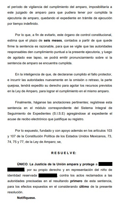 Justicia_Covid's tweet photo. ¡Tenemos sentencia!

Juez CONCEDE AMPARO a MADRE E HIJO, para que se les otorgue la atención médica integral, especialmente en psicológica, psiquiatría y neurología, a efecto de proteger su salud y vida.

Felicitamos a nuestro Colectivista @lic_IvanSolis, por excelente trabajo. https://t.co/PORddTDpLM