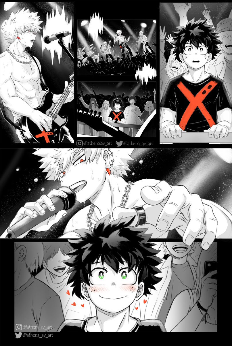 💥🎸 Rockstar Kacchan and N°1 Fan Deku 💚🥦
🧡 Happy BakuDeku Day 💚
#Bakugou #Deku #BKDK #ktdk #bakudeku #katsukibakugou #katsuki #izuku #kacchan #BakugoKatsuki #katsudeku #勝デクの日 