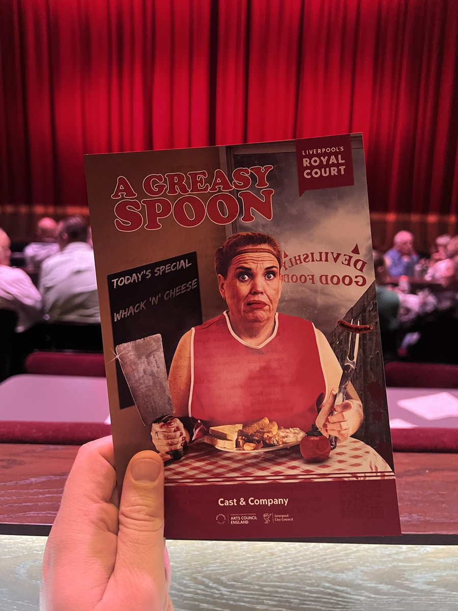 BUSAPAR3's tweet photo. Please π go and check out π A Greasy Spoon π₯ at @RoyalCourtLiv #royalcourtliverpool itβs is a belly laugh π from start to end! Superb acting from @lindzigermain & @hayleysheenuk #HayleySheen #LindziGermain β€οΈ you both!! Superb to catch up with JH π (on until the 24th August 2023)