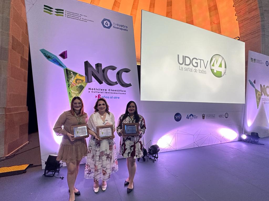 stvetelebasica's tweet photo. Por tercer año consecutivo, #STVE es galardonado con 3 premios en la creación de notas audiovisuales para el NCC, en TV, Radio y TikTok. 
#6AñosAlAire.
¡FELICIDADES A #STVE!
¡FELICIDADES, @NCCIberoamerica  POR 6 AÑOS DE TRANSMISIONES! @ATEIberoamerica https://t.co/WWyW0JVaEY