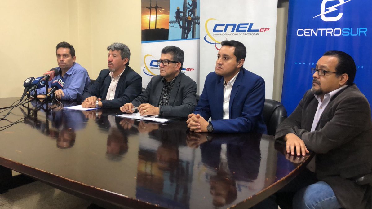 RUEDA DE PRENSA 📰📻📺

<a href="/CNEL_EP/">CNEL EP</a> y <a href="/centrosurec/">Centrosur</a> dieron a conocer detalles sobre los beneficios del nuevo sistema comercial implementado en la Unidad de Negocio #ElOro, que contribuye a mejorar la atención para los más de 275.000 clientes.