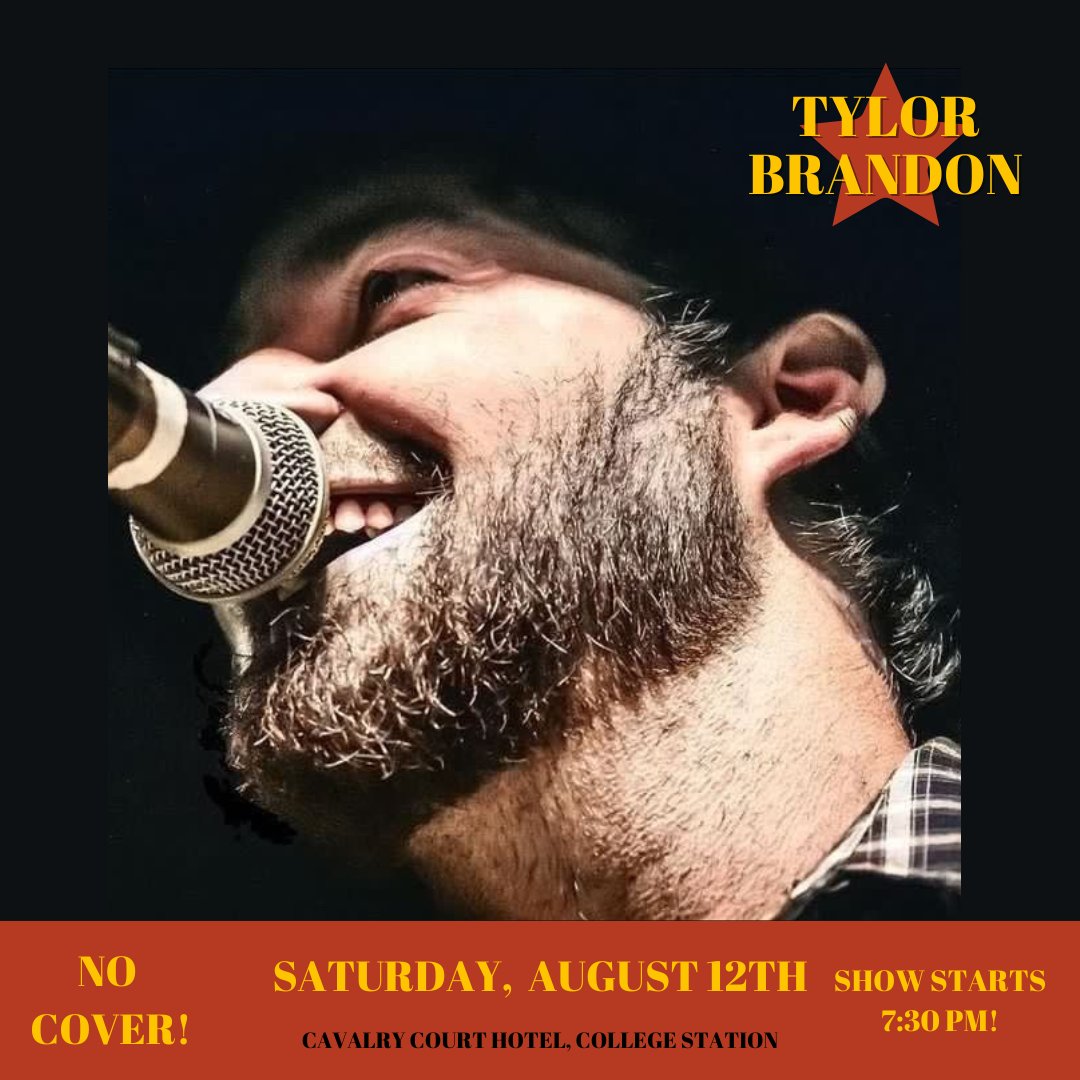 It's going to be a country music kind of night! Join us as the Tylor Brandon Band brings back that classic country sound and the best in country music to College Station! 🎶 
NO COVER, ALL AGES SHOW.
Book Staycation: bit.ly/3hYkG8i
Learn More: fb.me/e/36cS9T0gj
