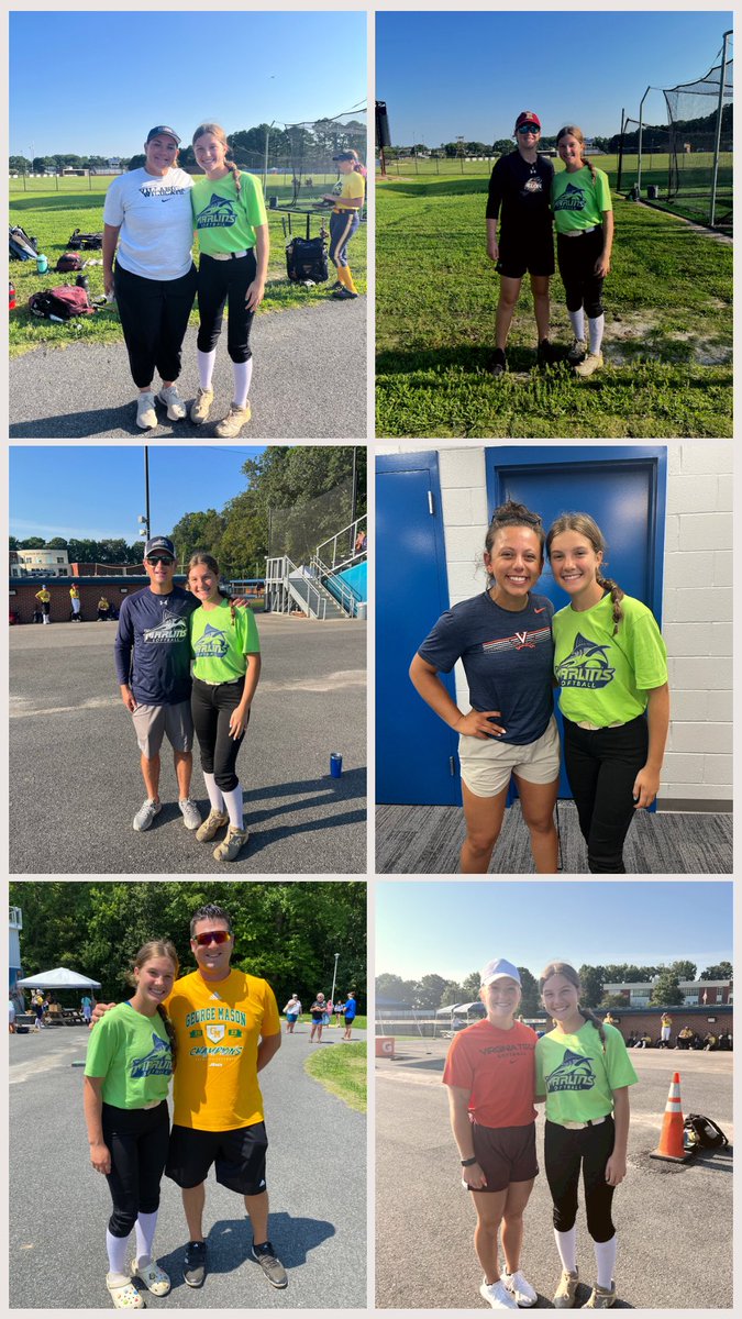 I had a great time <a href="/VWUSOFTBALL/">Va Wesleyan Softball</a> camp! Thank you <a href="/ElliottSaysWhat/">Brandon Elliott</a> and coaches for a great experience! I learned so much! @catch42softball <a href="/clemsonsoftball/">Clemson Softball 🥎</a> <a href="/ElonSoftball/">Elon Softball</a> <a href="/hawk_sighting/">Saint Joseph's Softball Recruiting</a> <a href="/jmrw20/">Justin Walker</a> <a href="/ecu__softball/">East Carolina Softball</a> <a href="/VUSoftball/">Villanova Softball</a> <a href="/CoachKeithParr/">Keith Parr</a> <a href="/GW_Softball/">GW Softball</a>