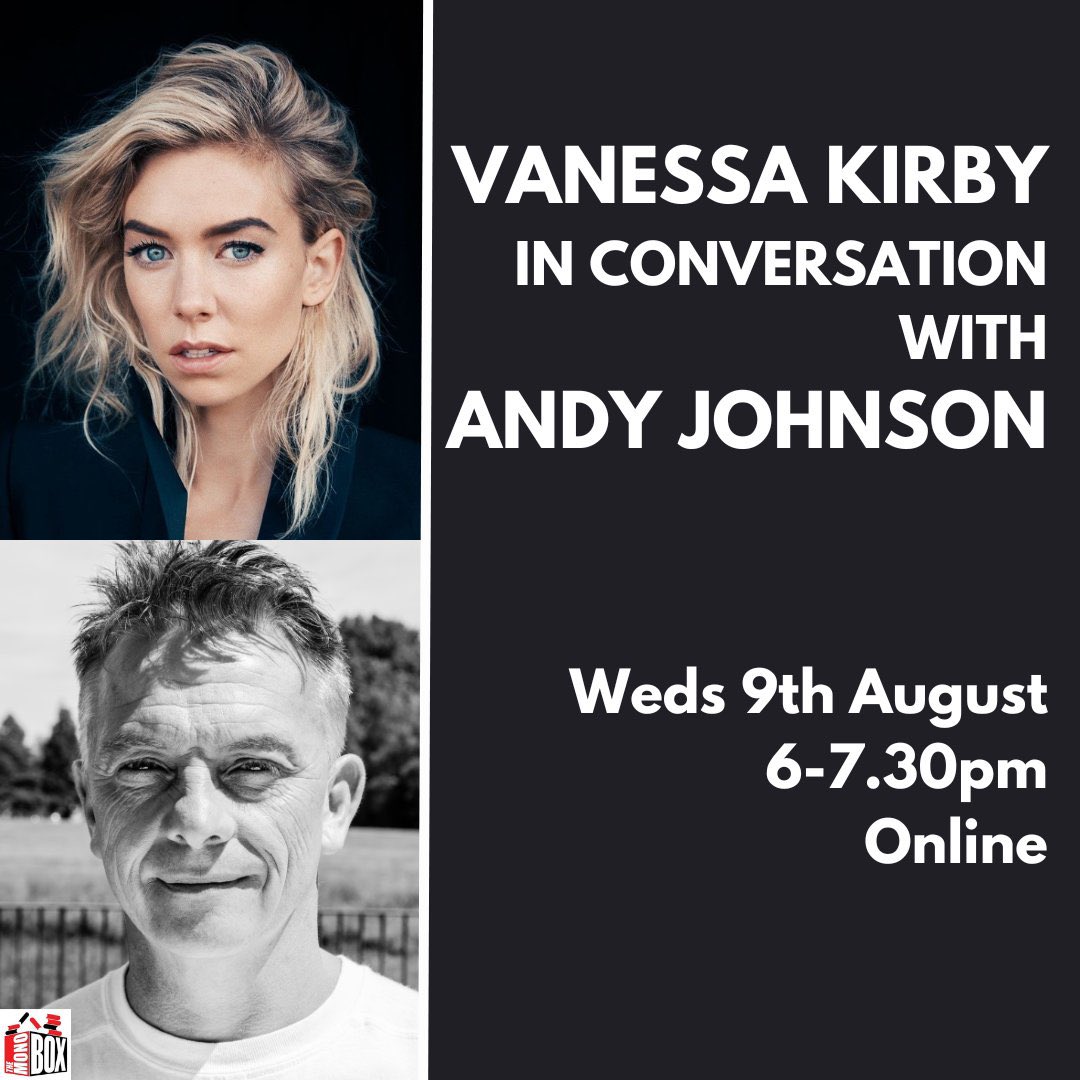 emily_jackman01's tweet photo. This was so good and valuable. Talking with @VanessaKirby #AndyJ @TheMonoBox about actory things Thankyou 🌟 https://t.co/QYFD7CByeZ