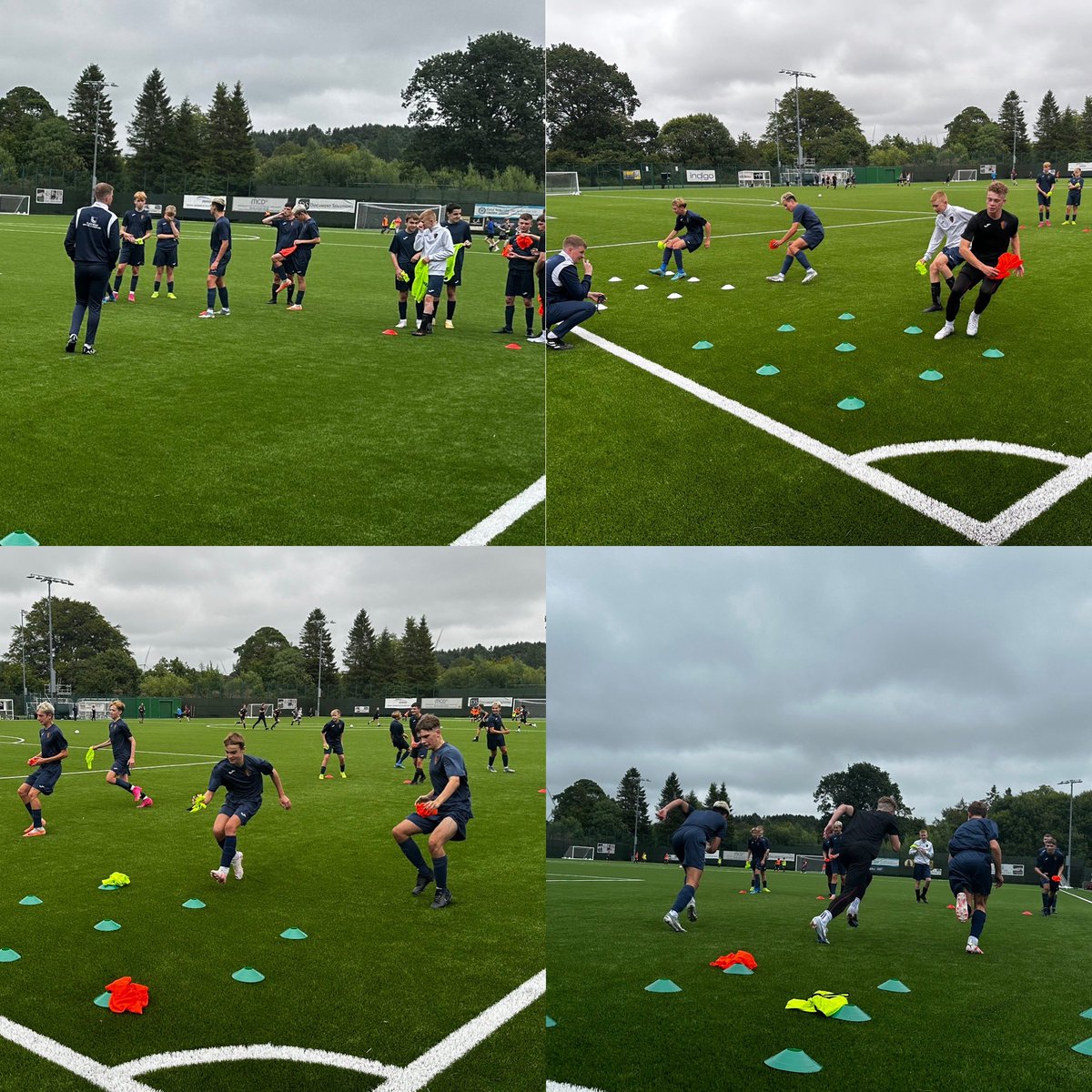 Ekfc08's tweet photo. Another training night! #intensity #speed #passpasspass #preseason #strength ๐ช๐ปโฝ๏ธ๐๐ป Think Mr Anderson fancied himself in goals ๐ช๐ป๐คฃ ๐งคโฝ๏ธ https://t.co/Ceg2Er0BLt