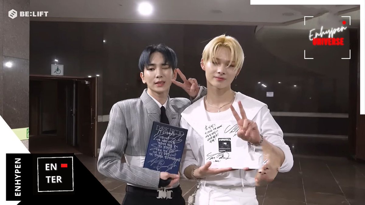 📽  | Oi Engene ~

Video de hoje já saiu...
O EN-TER key desse encontro lindo do NI-KI e o Key do SHINEE 🤍

~ Vão deixar amor 
~Say

#ENHYPEN #NI_KI
#엔하이픈 

Link: youtu.be/MWh_w6tpajA