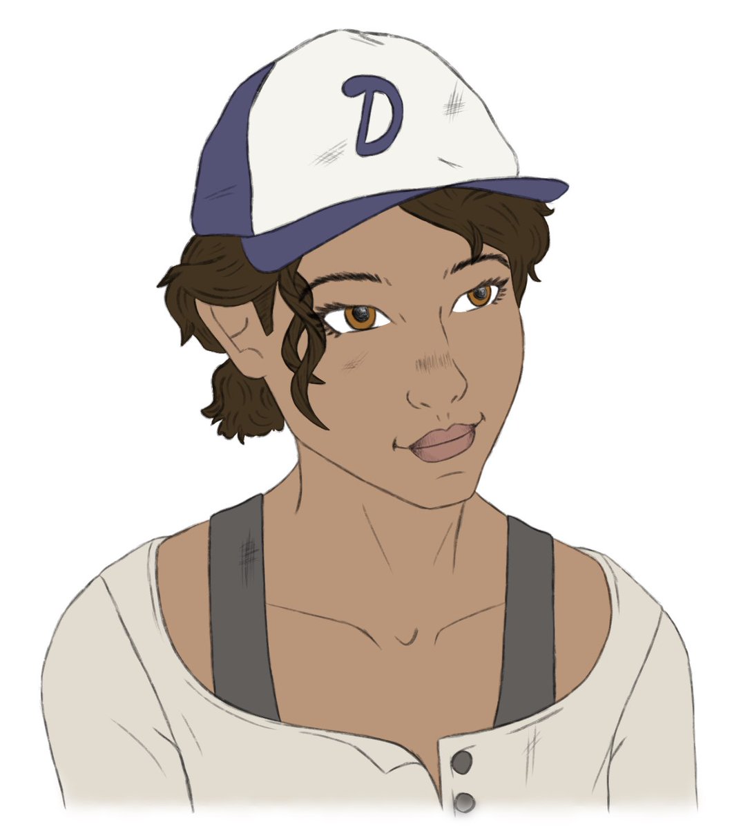 inanimate_mars's tweet photo. commission for @LuvePower 
had a lot of fun working on this one, I love clementine (: https://t.co/g96P66AT7F