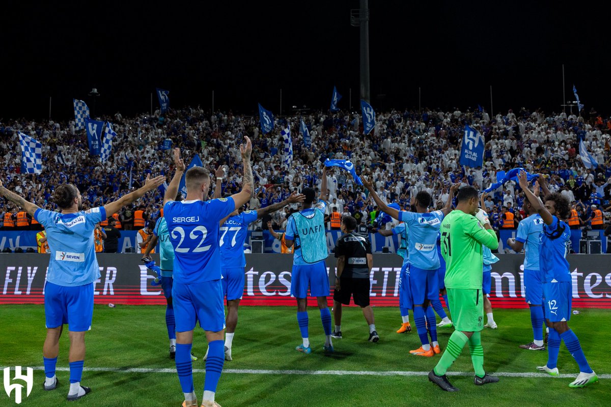 🚨 تاريخي وللـتاريخ 🚨

نادي #الهلال السعودي في عام واحد وصل إلى أربع نهائيات مختلفة في أربع بطولات تاريخية:

✅ نهائي عالمي
✅ نهائي آسيوي
✅ نهائي عربي
✅ نهائي سعودي

نادي عظيم .. الهلال ينافس على كل شيء 💙😨

🔵🔵🔵🔵🔵🔵🔵
🏆🏆🏆🏆🏆🏆🏆