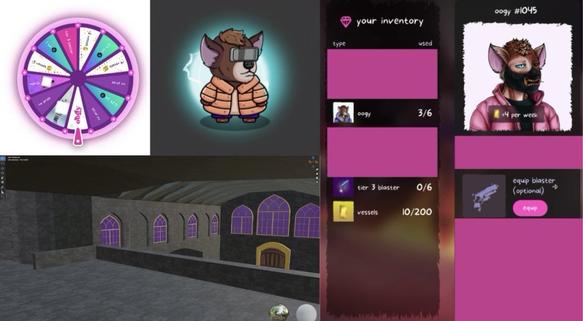 Tuned in for the <a href="/oogyNFT/">oogy</a> townhall:

✅ Collectibles coming to the wheel
✅ Metaverse in the works
✅ Multiplayer game 👀
✅ Quality merch
✅ More deflationary utilities for Vessels.
✅ More reasons to be #Oogish