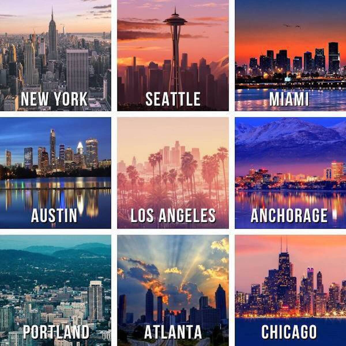 Quizscape_'s tweet photo. Looks like I need to move. I got Anchorage, Alaska🥶
