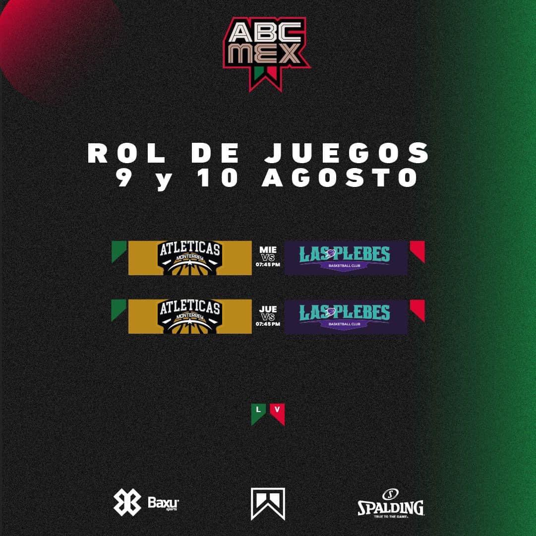 laabcmex's tweet photo. Hoy y mañana #atleticas vs #plebes 

Danos tu predicción. https://t.co/vJNojgQCKb