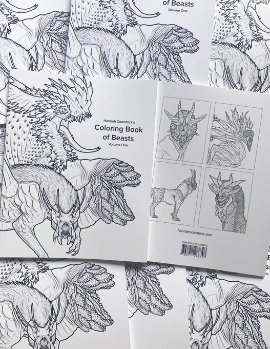 Coloring Book of Beasts! 