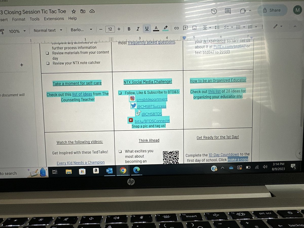 merewotring's tweet photo. @CMSBTSuccess So excited for my first year of teaching! My name is Meredith Wotring and I will be teaching Math 1 and 8th grade math at Randolph Middle School! https://t.co/G0xB9qVbld