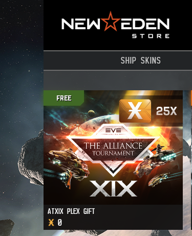 thegreybill's tweet photo. Make sure to log in all your accounts to claim the 25 PLEX for free in the New Eden Store (NES)
#tweetfleet #eveonline
#ATXIX is happening this Saturday at 3:00 PM UTC
Schedule: https://t.co/U89dkVDkrJ https://t.co/Rprhl9IZAj