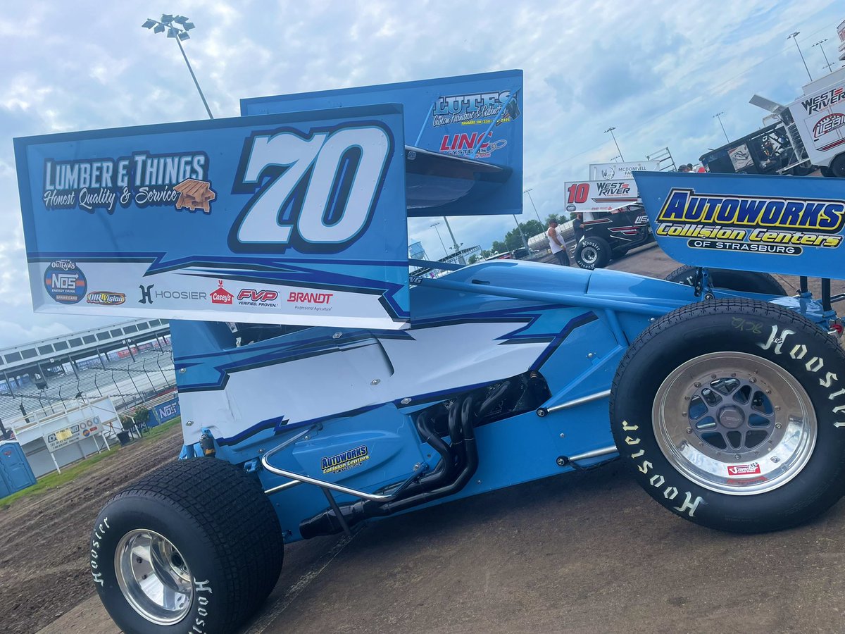 2005 #NOSvilleNationals champ <a href="/KraigKinser/">Kraig Kinser</a> is geared up for another run, this time aboard the Premier #70!

The Bloomington, IN native owns an additional three <a href="/knoxvilleraces/">Knoxville Raceway</a> Feature wins including a 2016 Nationals prelim.