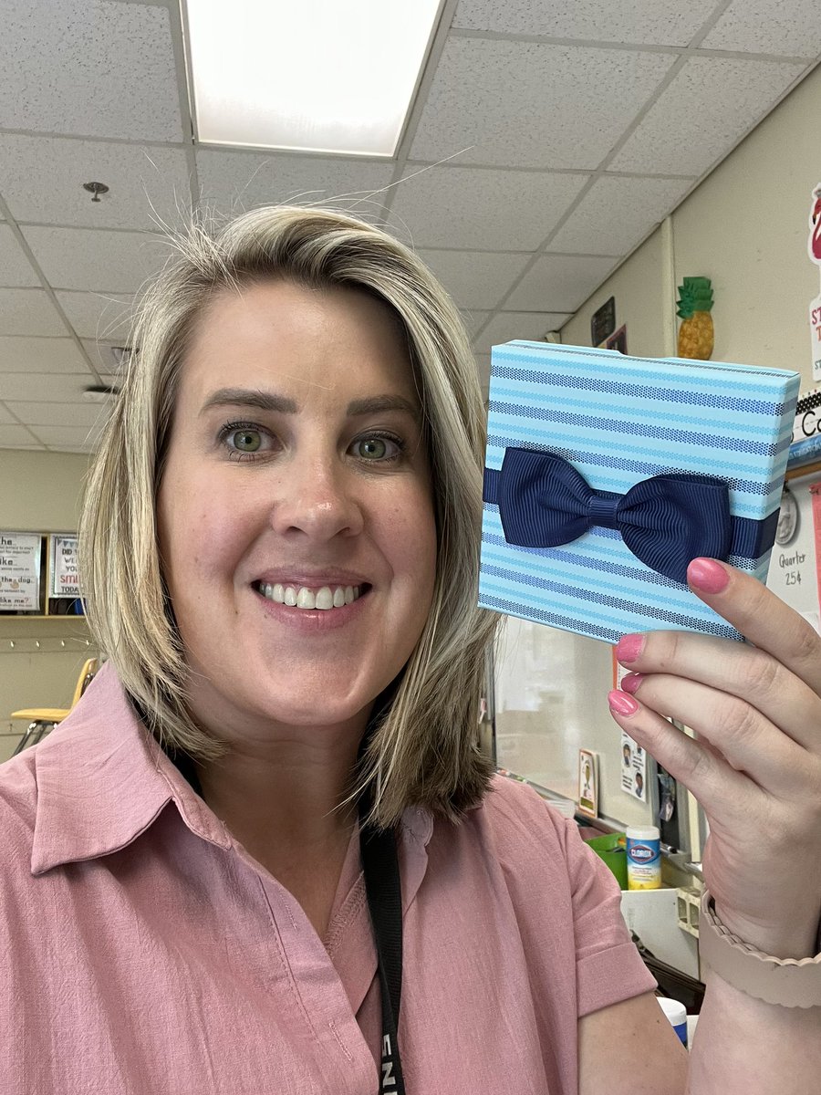 Thank you. @SweetApplePTO for a special little gift today!