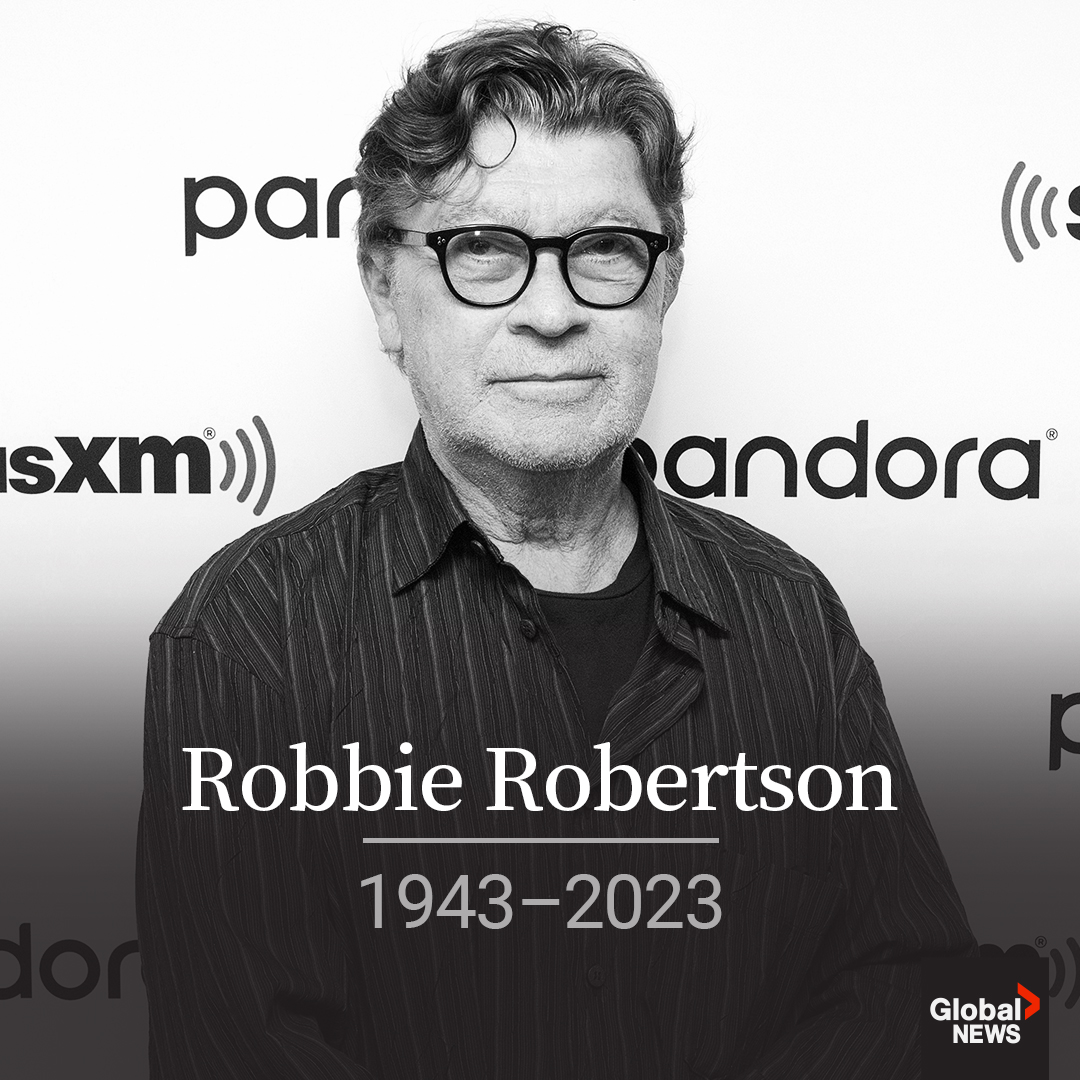 Robbie Robertson, the guitarist and main songwriter in The Band, has died at the age of 80, his manager said on Wednesday.

trib.al/dRPoMH8