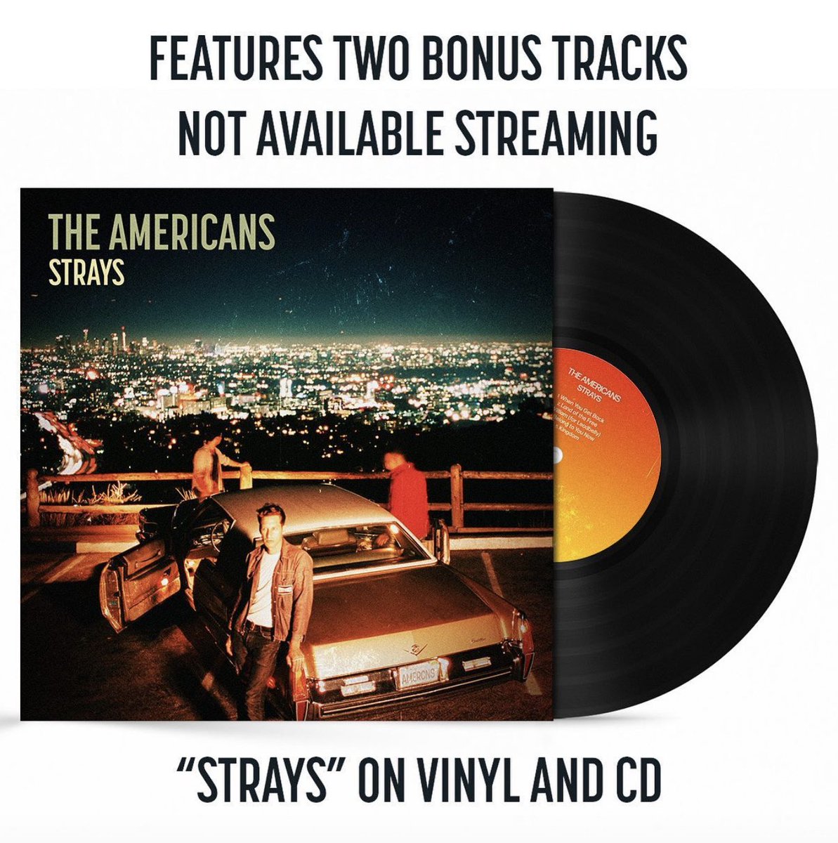 Get your copy of “Strays,” featuring two bonus tracks! Link below!

theamericansstore.com/products/stray…

.
.
.
#newmusic #newmusicalert #newmusicfriday #altcountry #americana
