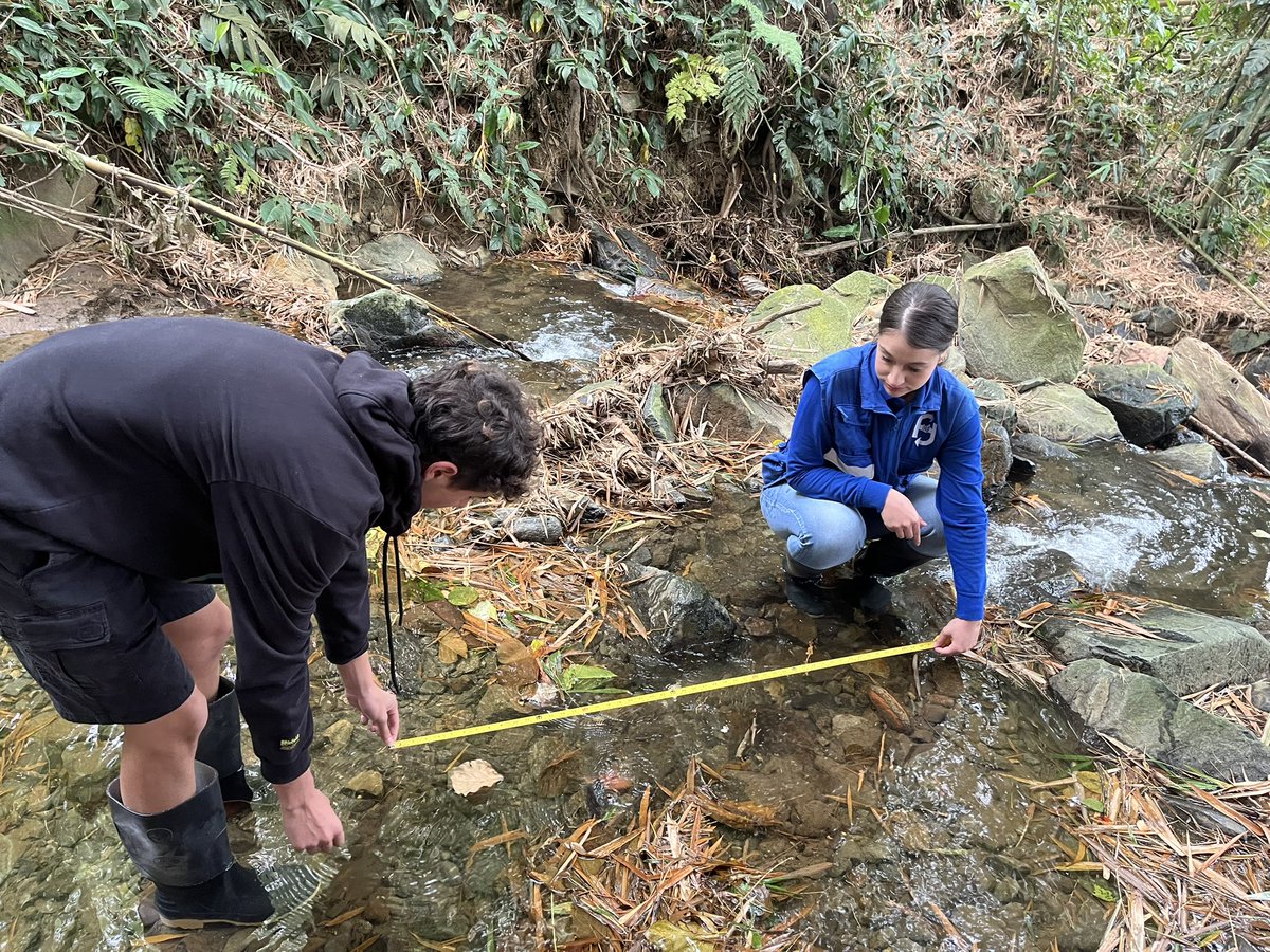 urbam_EAFIT's tweet photo. En Medellín hay 4.217 quebradas y una de ellas pasa por el @sanjosevegas y por @EAFIT. En nuestro curso Diseño de Soluciones Basadas en la Naturaleza para estudiantes del #CSJV, la quebrada La Volcana es nuestro laboratorio para proponer soluciones para la emergencia climática. https://t.co/7wD7CQq5e6