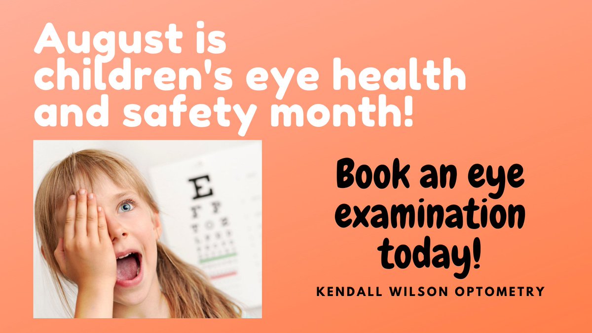 #kendallwilsonoptometry #vision #childrensvision #childrenseyes #WednesdayMotivation