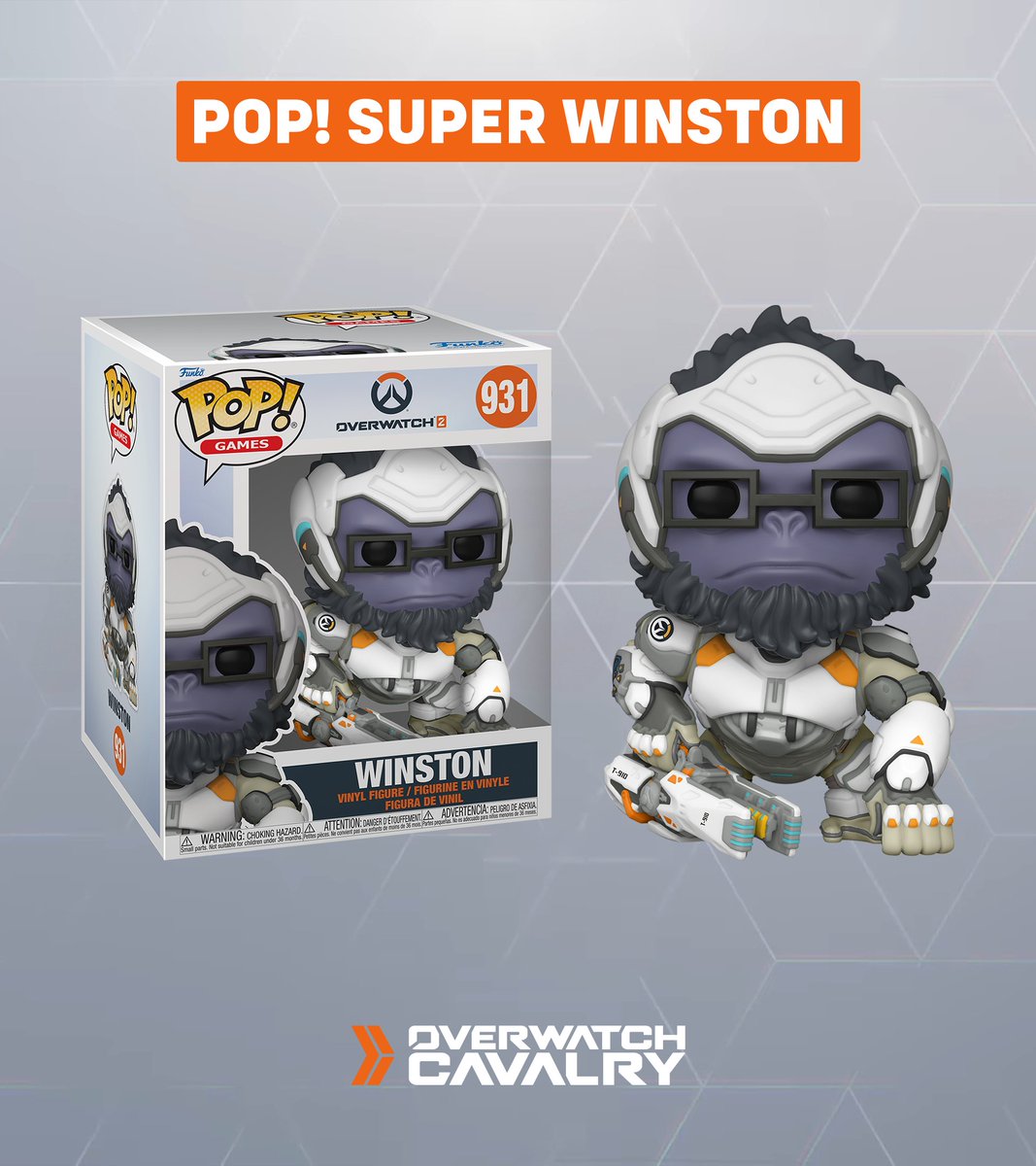 OWCavalry's tweet photo. New #Overwatch2 Funko Pops are now available to pre-order 🛍️

Choose from super-sized Winston or standard figures like Sigma, Lucio, Junker Queen, and Kiriko! Stay tuned for Sojourn and Ramattra Pops, rumored to drop later this year 👀

🛒 https://t.co/v5cJgjdz1X https://t.co/08locpPcL6