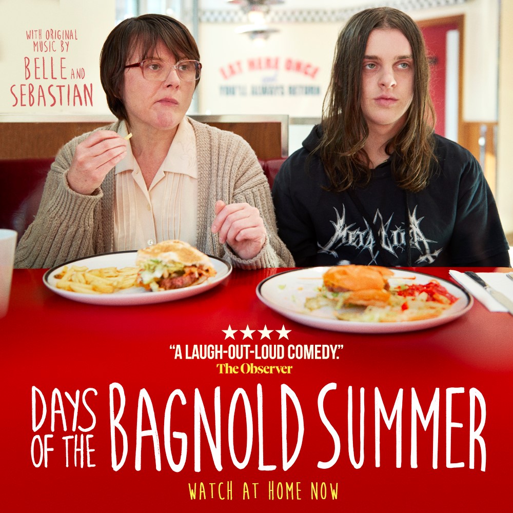Rated 90% fresh on Rotten Tomatoes, and heralded by Screen International as "an unexpectedly gentle and pensive portrait of a strained relationship between a mother and a son." DAYS OF THE BAGNOLD SUMMER is now streaming! angelikaanywhere.com/film/days-of-t…