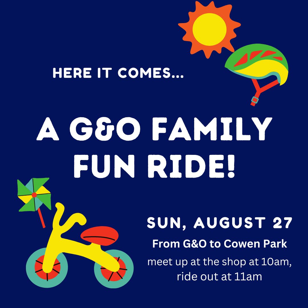 G&O Family Cyclery tweet media