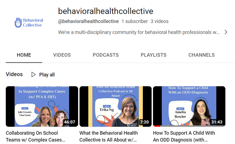 We're on YouTube! 📺I've started getting some of our podcasts published on our new channel. If you'd rather watch a conversation, be sure to check it out. loom.ly/-UAEi8c #behavior #bcba #OT #slp #parenting #disability #youtube #podcast