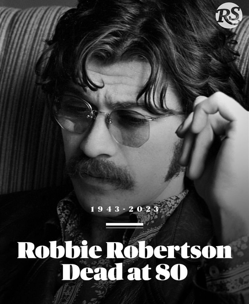 During my early 20’s I found the Band and almost wore out the albums “The Band” and “Music From Big Pink”. The mix of songwriting, musicianship, stories the and sound of a band recording in one room was profound! Some music is made to last, RIP Robbie
#robbierobertson #theband
