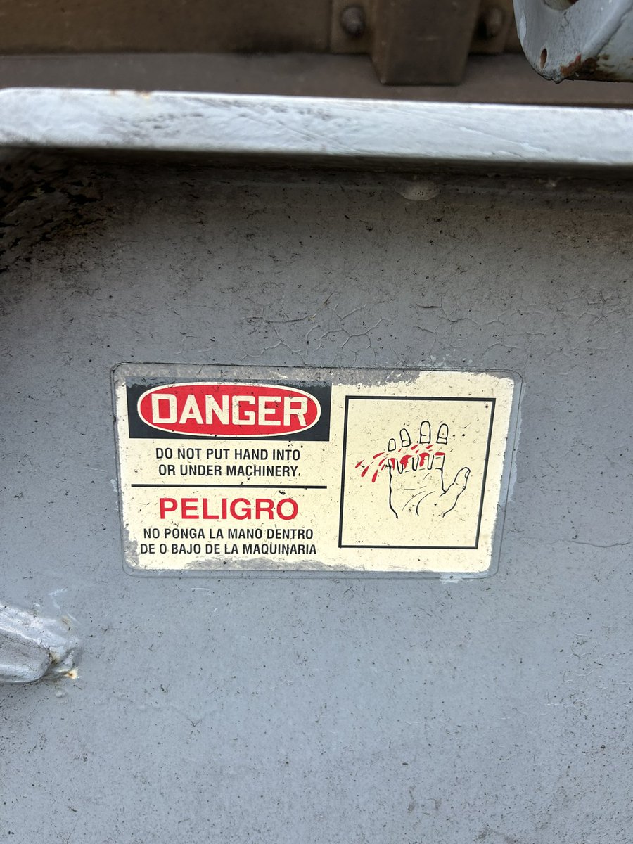 hodlzilla's tweet image. #WorkplaceSafety #pinchpoint #bluecollar