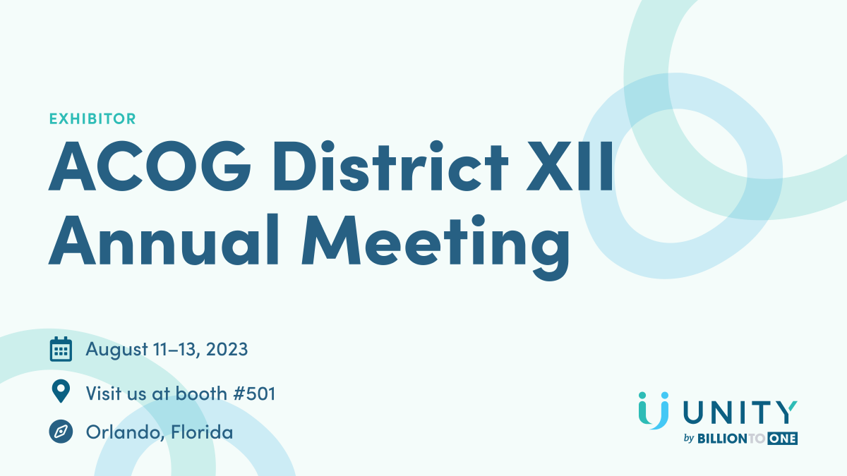 unityscreen's tweet photo. We're thrilled to join the ACOG District XII Annual Meeting on August 11th! Please stop by our booth, #501, to discuss UNITY Screen.

#UNITY #ACOG https://t.co/5K7hz2Bhdi