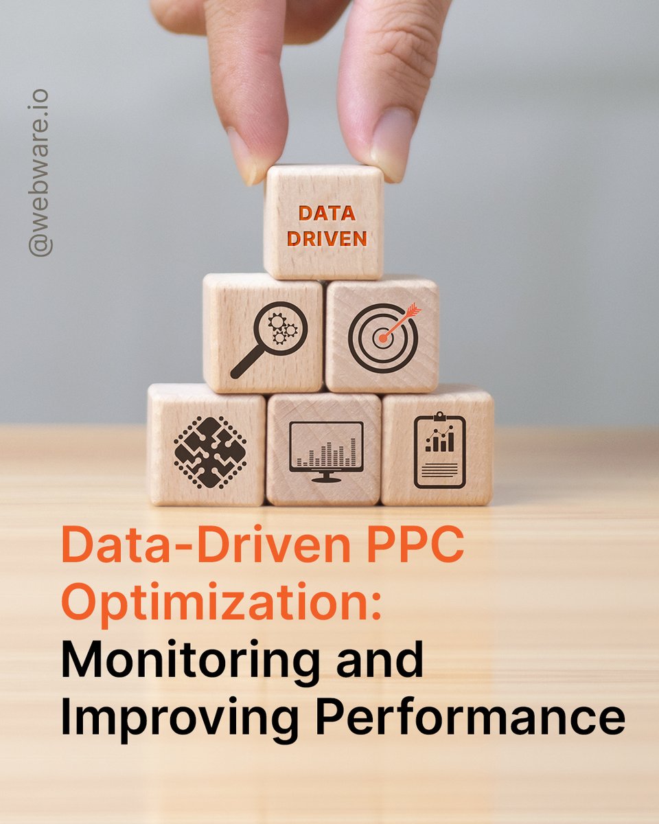 webwareai's tweet image. Monitor, analyze, optimize PPC campaigns with data-driven decisions. Adjust bids, refine targeting, embrace A/B testing. Achieve higher ROI, grow business.
#PPCOptimization #DataDrivenDecisions #ContinuousImprovement #HigherROI