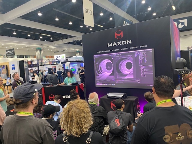 TradeshowLogic's tweet image. @MaxonVFX giving a demonstration at #SIGGRAPH2023.

@siggraph #tradeshowlogic #smarteventsolution