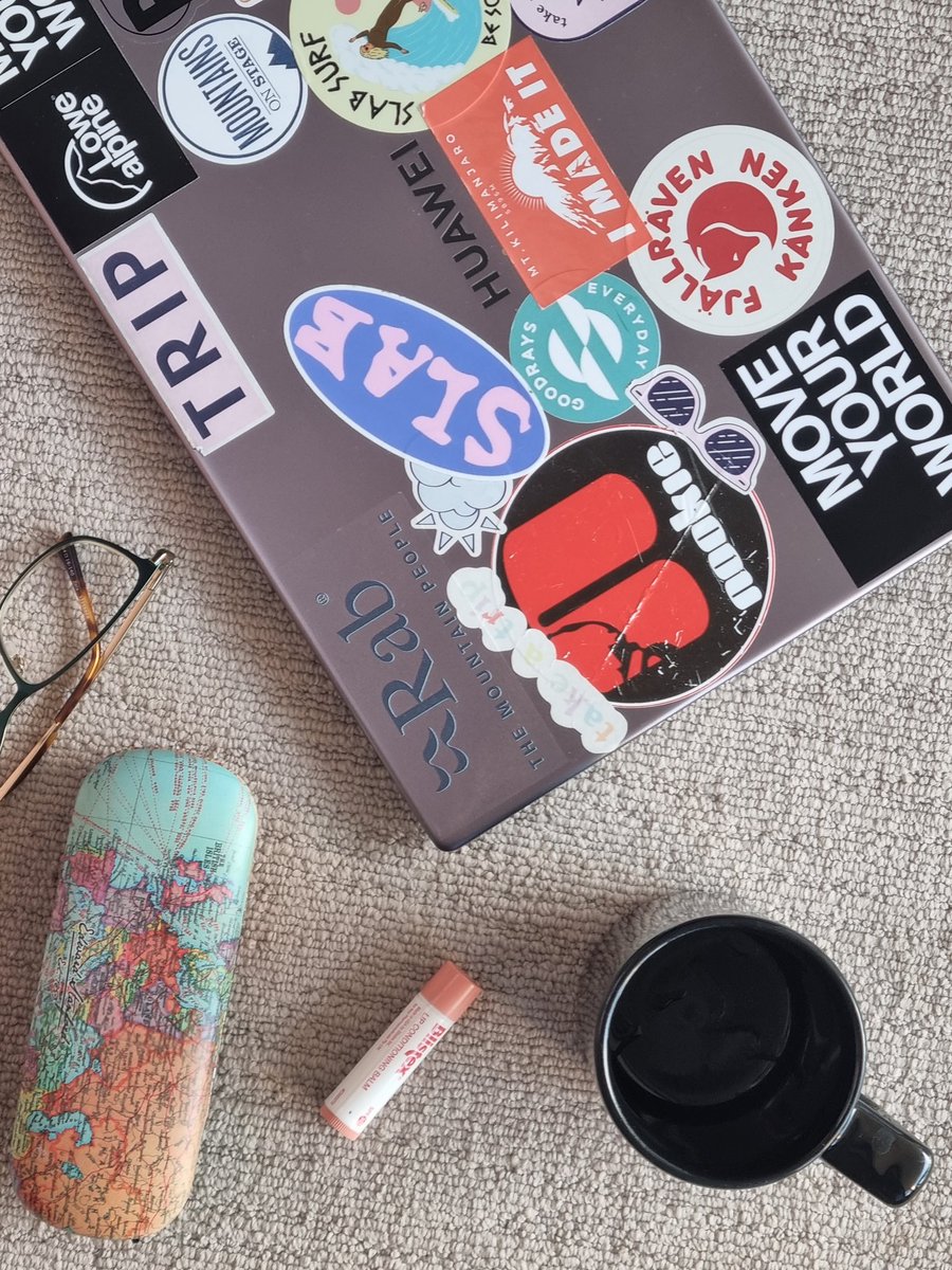 I fell asleep on my phone last night. Sent multiple people a random link to a Facebook post and others got a photo of my laptop. My subconscious wants it shared in the world for unknown reasons so here it is. Yesterday's floor-desk setup 🤷‍♀️ #writer