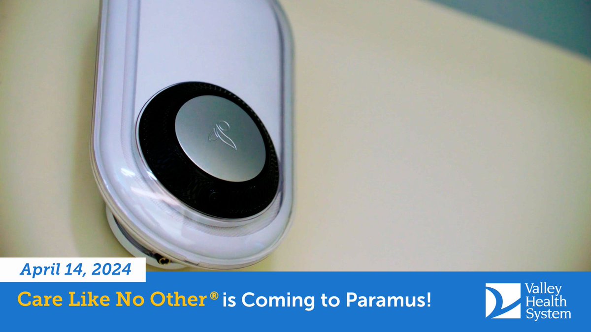 At Valley, we value Safety Above All, which is why our new hospital in Paramus is equipped with state-of-the-art safety equipment to keep our patients, guests, &amp; staff safe. Meet AUGi: A powerful tool for patient safety! To learn about AUGi, please visit youtube.com/watch?v=OFIiE4….