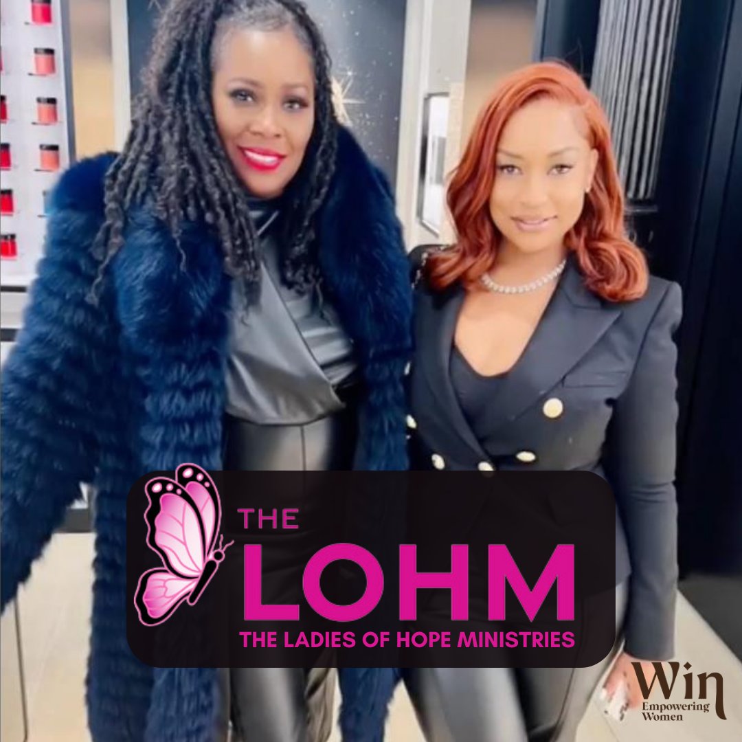 One of the charities that we work with is <a href="/thelohm/">The Ladies of Hope Ministries</a> - The Ladies of Hope Ministries.

LOHM is a nonprofit dedicated to supporting women and girls who are impacted by the criminal legal system. Their mission is to end poverty and the Incarceration of women and girls.

#WinForWomen