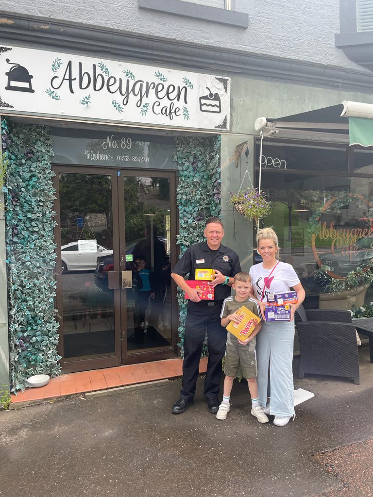 Lesmahagow Fire Station tweet media