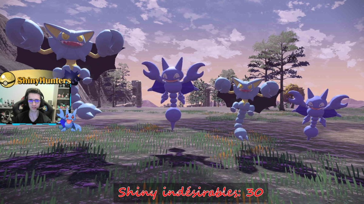 Une shasse qui se termine ! 
Après 30 "phases", la petite famille est au complet. Scorplane et Scorvol Baron Shiny aux côtés de leurs versions de taille classique.
Nous retournerons donc sur la shasse d'Arceus au prochaine live twitch.tv/Shiny_Hunters