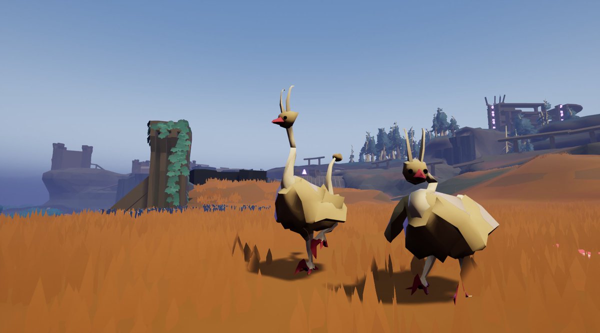 SandyDingoGames's tweet photo. Our game has bird watching and the birds are watching you. 🐔👁️👁️
#indiedev #UnrealEngine #lowpoly https://t.co/ofeJ6NC21v