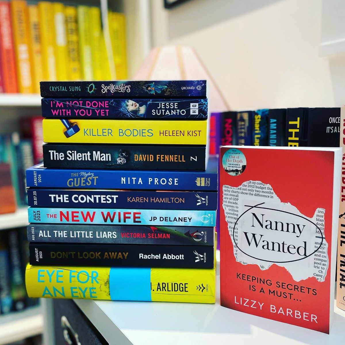 HAPPY BOOKLOVERS DAY!

BIG love to all the authors, publishing folk and fellow bloggers & readers - you all make every damn day feel like #BookLoversDay ❤️

Special shout outs to the amazing people who have sent me these books recently. ❤️❤️

#BookTwitter #booktwt