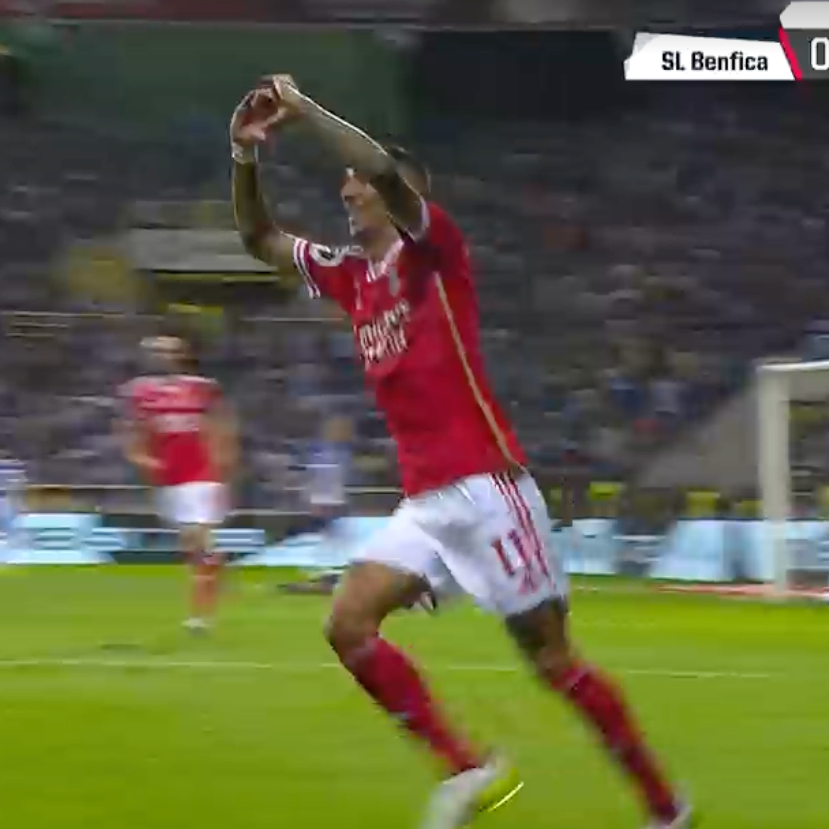 Di María faz o 1-0 para o Benfica!