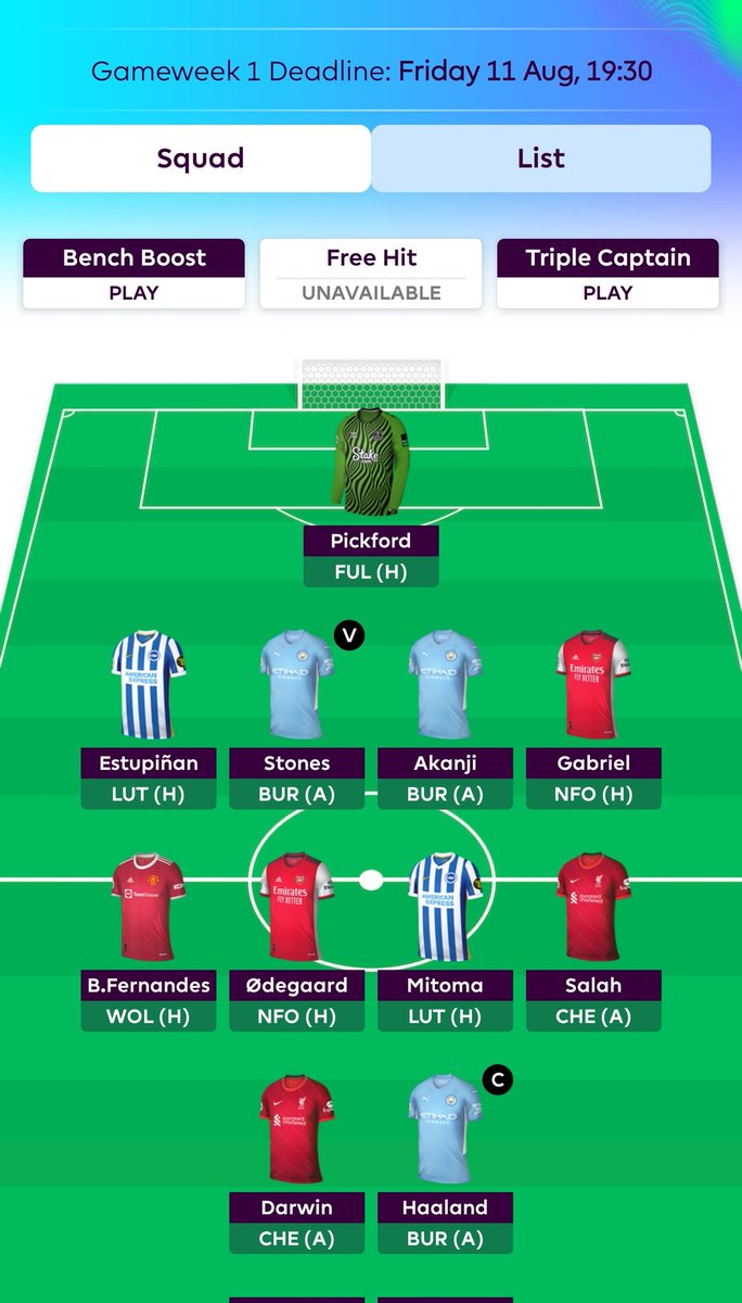 WhaleedE's tweet photo. @fpl_tactician Thoughts? Maybe Saka for odegaard? https://t.co/bltAmo1Fkt