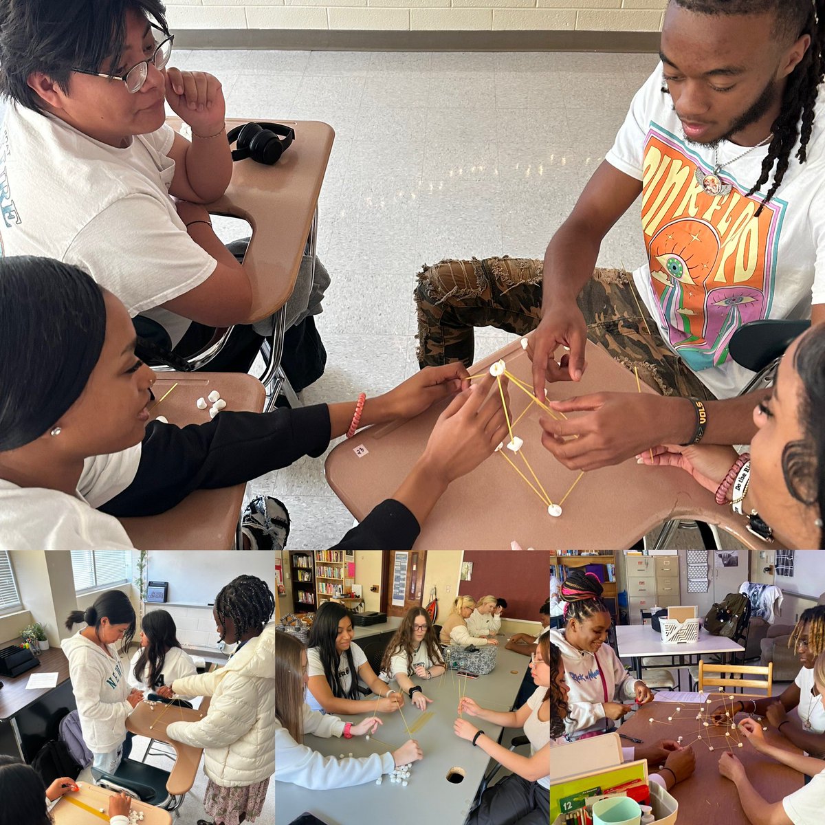 A little team building in the Academy of Health &amp; Human Services Advisories today!  🤍♥️
A great start to the year for our teachers and students!!!